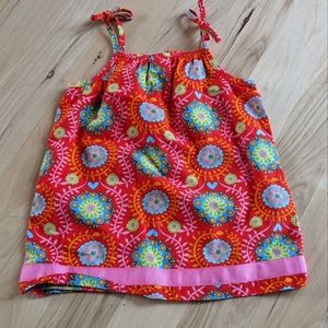 Hanna Andersson 🏵️ Bright Flower 🏵️ 80 cm (2T) Dress -or- (4T) Tank Top!